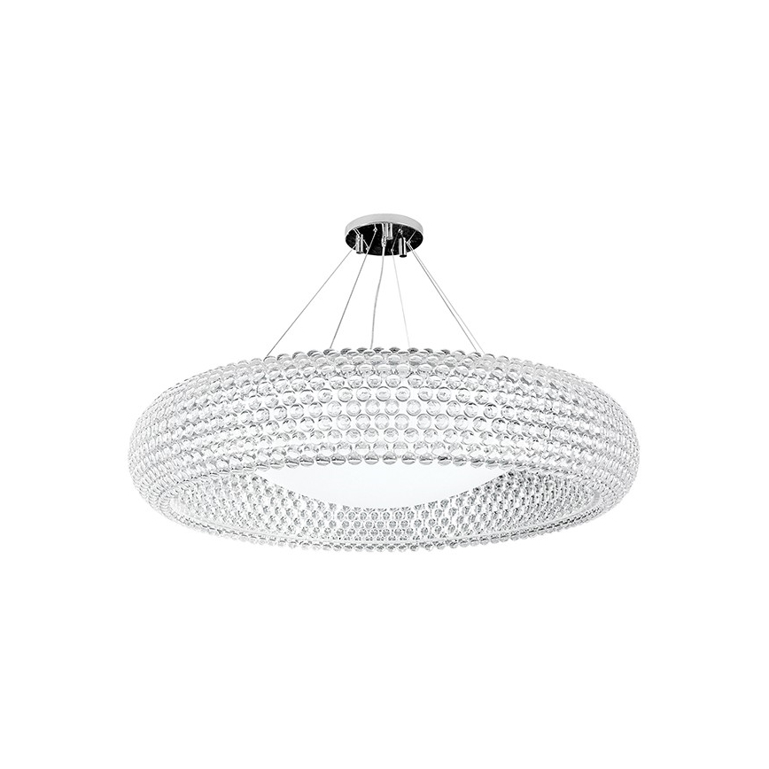 Azzardo AZ0289 - Lysekrone i snor ACRYLIO 6xT5/40W/230V