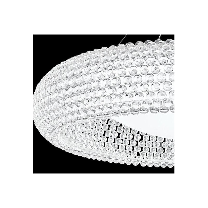 Azzardo AZ0289 - Lysekrone i snor ACRYLIO 6xT5/40W/230V