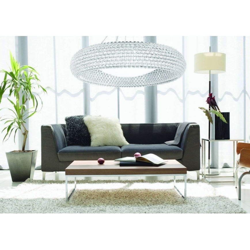 Azzardo AZ0289 - Lysekrone i snor ACRYLIO 6xT5/40W/230V
