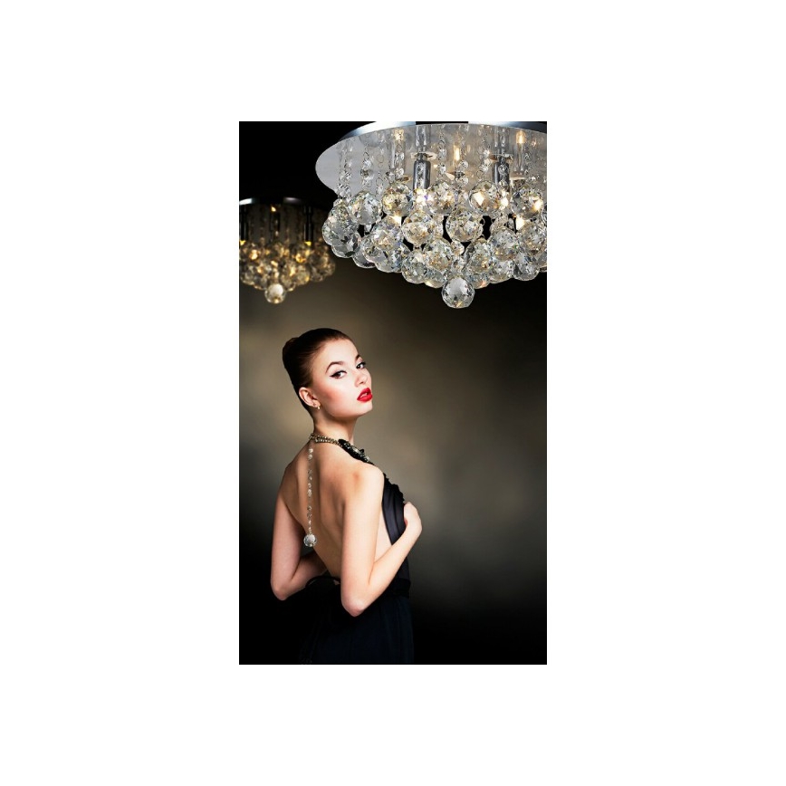 Azzardo AZ1286 - Loftlampe BOLLA 5xG9/40W/230V