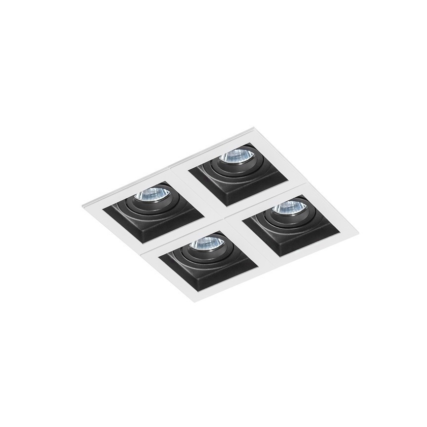 Azzardo AZ1362 - Indbygningsspot MINORKA 1xGU10/50W/230V