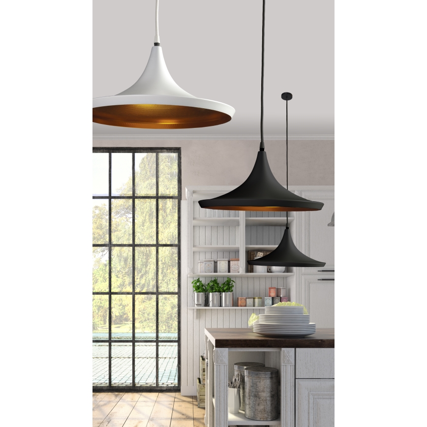 Azzardo AZ1407 - Lysekrone i en snor CHINK 1xE27/40W/230V