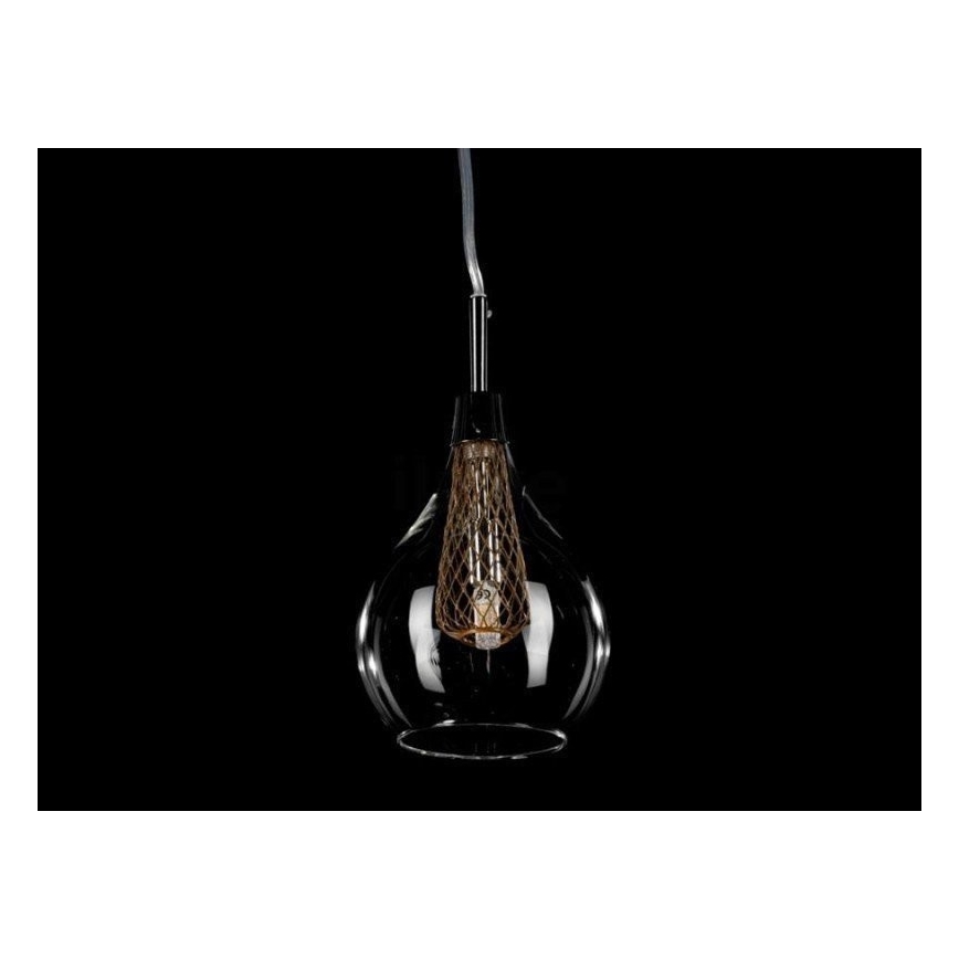 Azzardo AZ1687 - Lysekrone i en snor ELEKTRA 1xG9/40W/230V