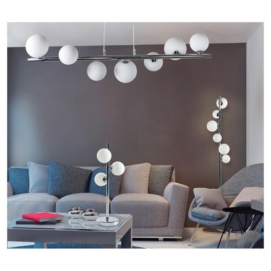 Azzardo AZ2101 - Gulvlampe SYBILLA 6xG9/25W/230V