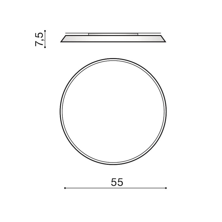 Azzardo AZ2739 - LED loftlampe CORTONA LED/50W/230V 4000K