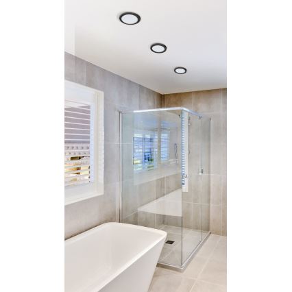 Azzardo AZ2835 - SLIM LED indbygningsspot til badeværelse, 6W/230V, IP44, CRI 90