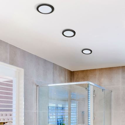 Azzardo AZ2840 - LED indbygningslampe til badeværelse SLIM 1xLED/12W/230V IP44 CRI 90