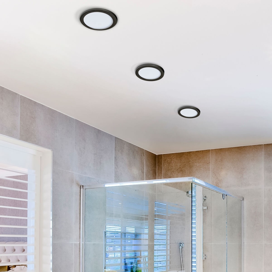 Azzardo AZ2840 - LED indbygningslampe til badeværelse SLIM 1xLED/12W/230V IP44 CRI 90