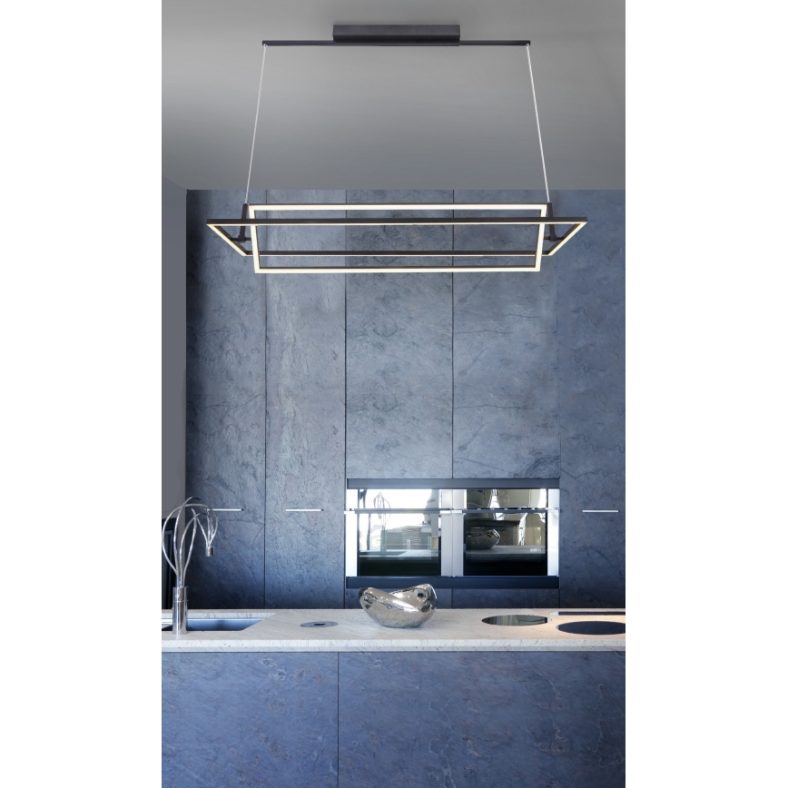 Azzardo AZ2849 - LED dæmpbar loftlampe på kabel VIENA 2xLED/70W/230V