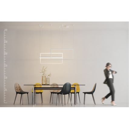 Azzardo AZ2915 - METRIC LED dæmpbar pendel på wire LED/135W/230V