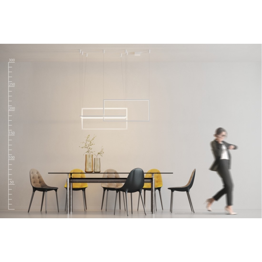 Azzardo AZ2915 - METRIC LED dæmpbar pendel på wire LED/135W/230V