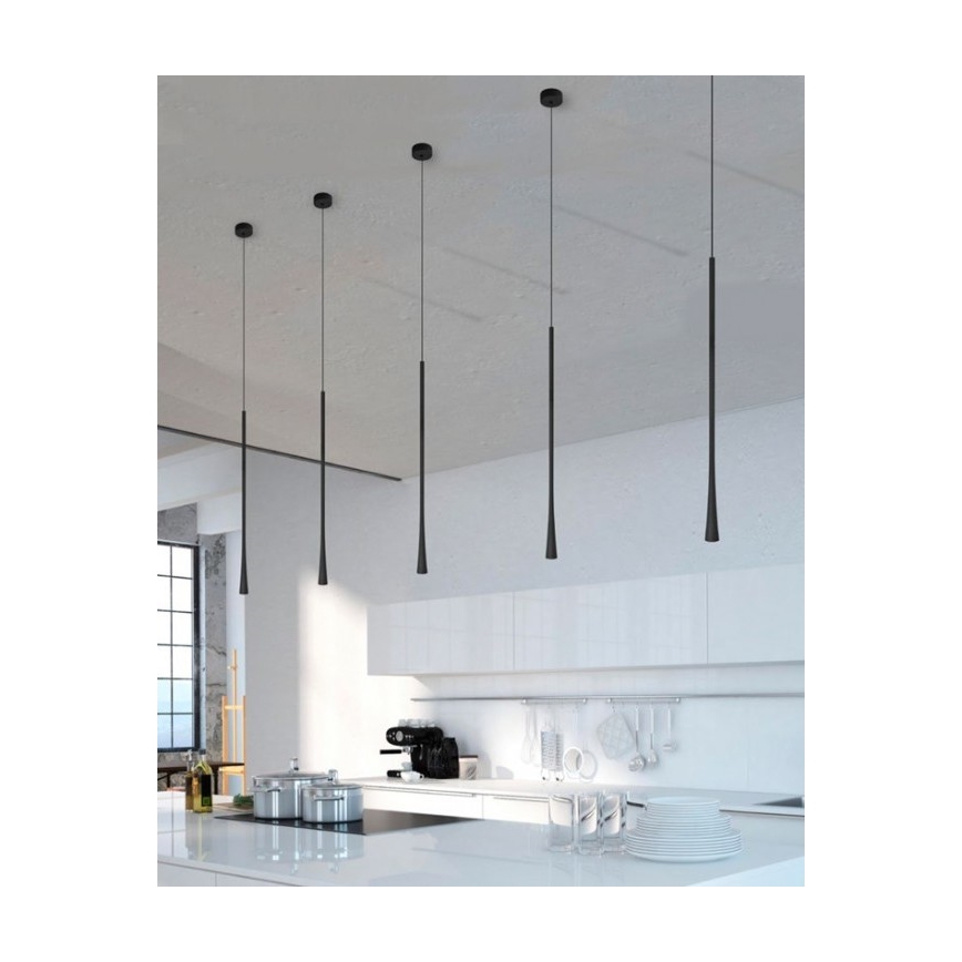 Azzardo AZ3092 - LED lysekrone i en snor KALIA LED/7W/230V