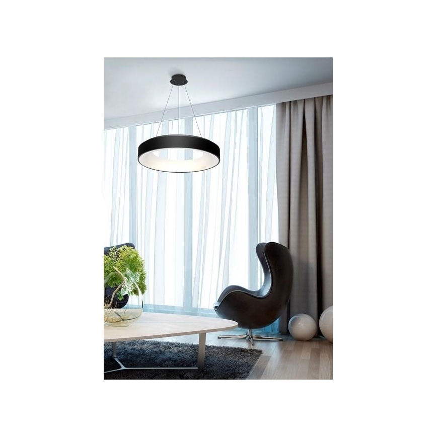 Azzardo AZ3449 - LED lysdæmper lysekrone i en snor SOVANA LED/80W/230V + fjernbetjening