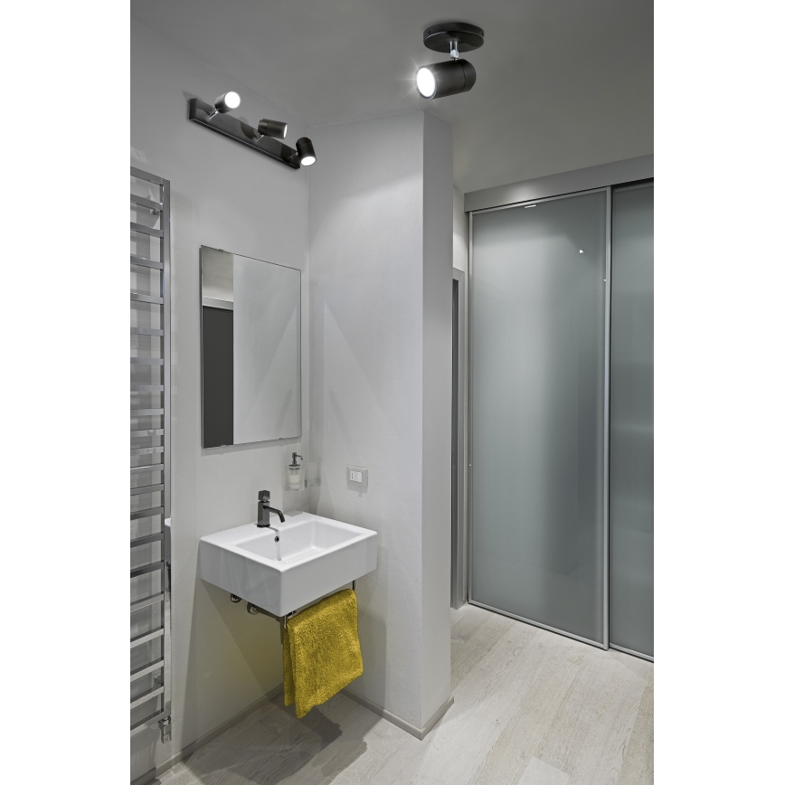 Azzardo AZ4136 - Spotlampe til badeværelse NOEMIE 1xGU10/35W/230V IP44
