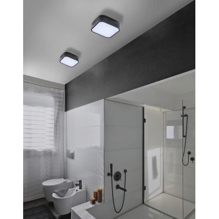Azzardo AZ4146 - Loftlampe til badeværelse LUCIE 2xE27/20W/230V IP44