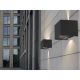 Azzardo AZ4148 - Udendørs LED væglampe GAMBINO 2xLED/3W/230V IP54