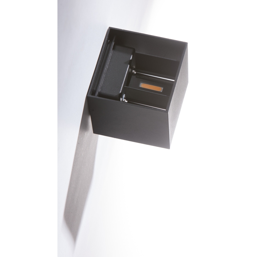 Azzardo AZ4148 - Udendørs LED væglampe GAMBINO 2xLED/3W/230V IP54