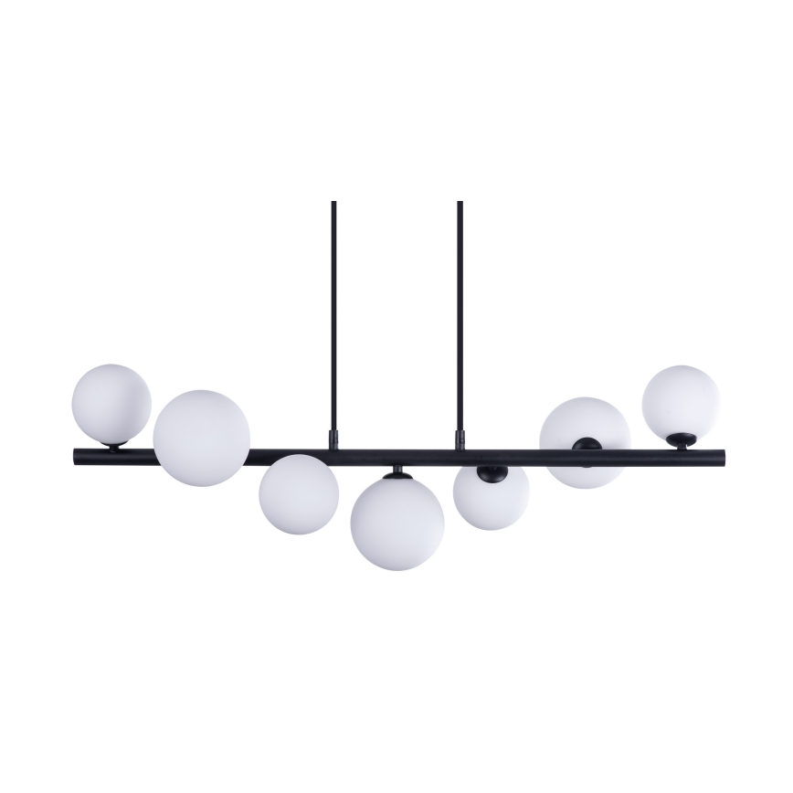 Azzardo AZ4406 - Hængelampe SYBILLA 7xG9/25W/230V sort