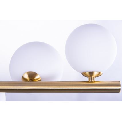 Azzardo AZ4409 - Loftlampe på kabel SYBILLA 7xG9/25W/230V i guld