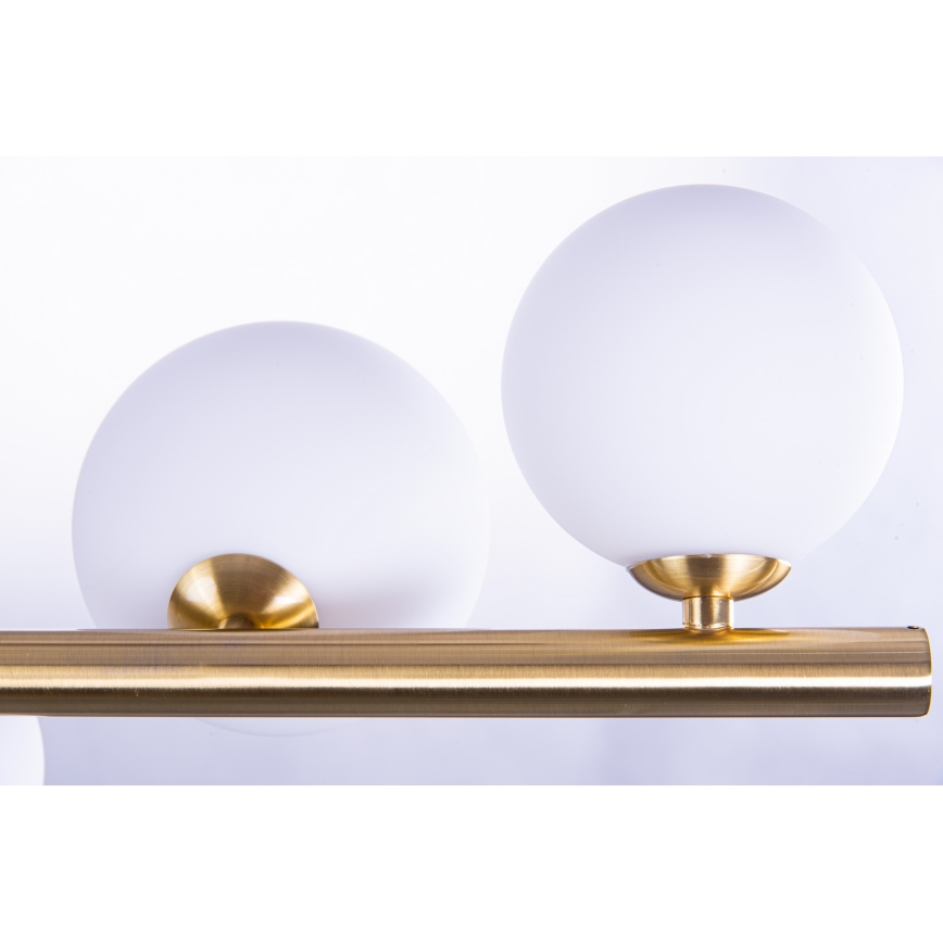 Azzardo AZ4409 - Loftlampe på kabel SYBILLA 7xG9/25W/230V i guld