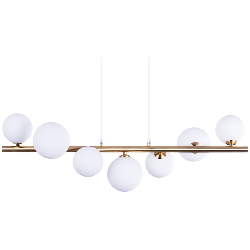Azzardo AZ4409 - Loftlampe på kabel SYBILLA 7xG9/25W/230V i guld