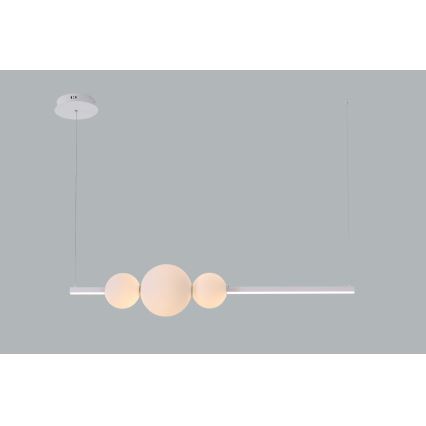 Azzardo AZ4426 - LED hængelampe dæmpbar SANDRA LED/48W/230V hvid