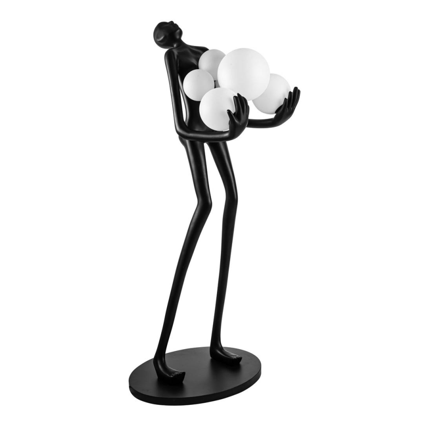 Azzardo AZ4985 - Gulvlampe ATLAS 6xE14/50W/230V 180 cm resin
