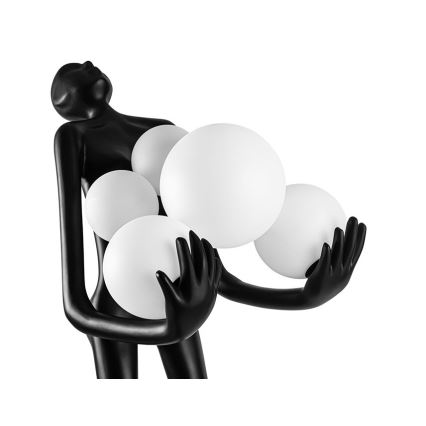 Azzardo AZ4985 - Gulvlampe ATLAS 6xE14/50W/230V 180 cm resin