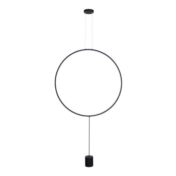 Azzardo AZ5264 - LED pendel dæmpbar CODUTTI LED/28W/230V sort