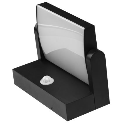 Azzardo AZ5340 - LED Udendørs Væglampe med Sensor DURANTE LED/21W/230V IP54