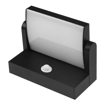 Azzardo AZ5340 - LED Udendørs Væglampe med Sensor DURANTE LED/21W/230V IP54