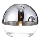 Azzardo - Udskiftningsglas til lysekrone BALL diameter 25 cm
