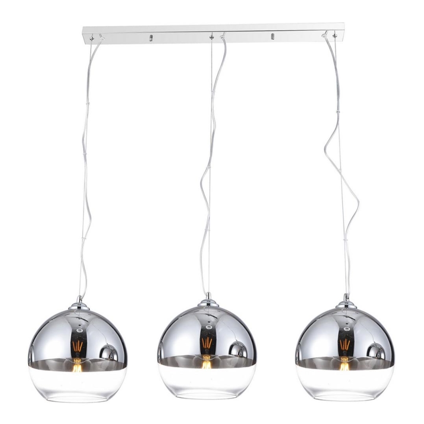 Azzardo - Udskiftningsglas til lysekrone BALL diameter 25 cm
