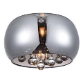 Azzardo - Udskiftningsglas til lysekrone BURN diameter 22 cm