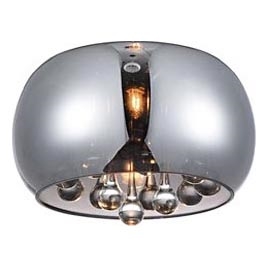 Azzardo - Udskiftningsglas til lysekrone BURN diameter 22 cm