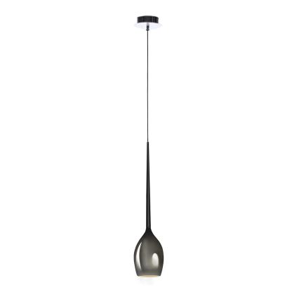 Azzardo - Udskiftningsglas til lysekrone IZZA diameter 13 cm grå
