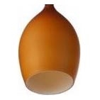 Azzardo - Udskiftningsglas til lysekrone IZZA - gul diameter 13 cm
