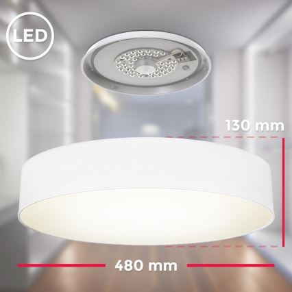 B.K. Licht 1394 - LED loftlampe LED/20W/230V hvid