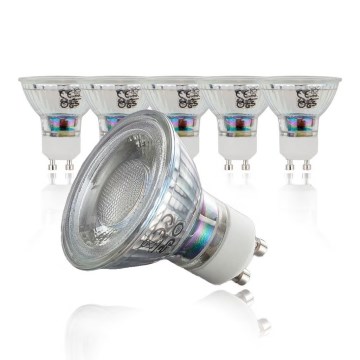 B.K.Licht - Sæt med 10 LED-pærer GU10/5W/230V 3000K