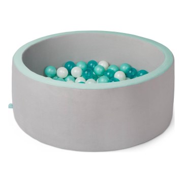 B-Toys - Boldgrav til børn diameter 89 cm grå/turkis