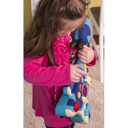 B-Toys - Elguitar til børn Hund Woofer 3xAA
