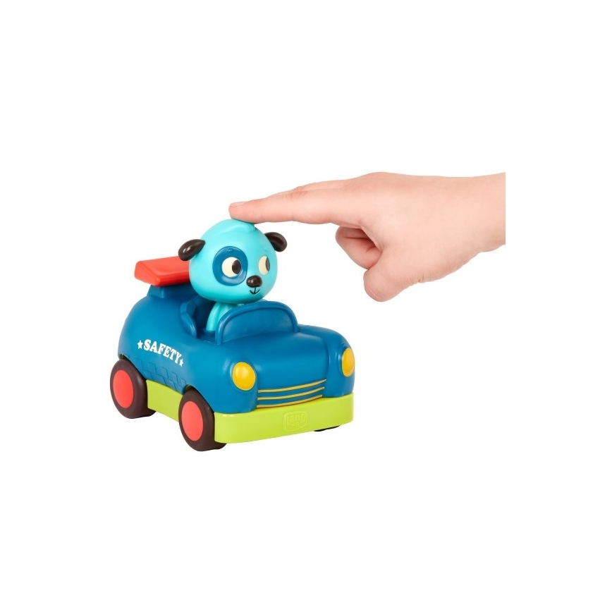B-Toys - Fjernstyret bil Hund Woofer 4xAA + 2xAAA