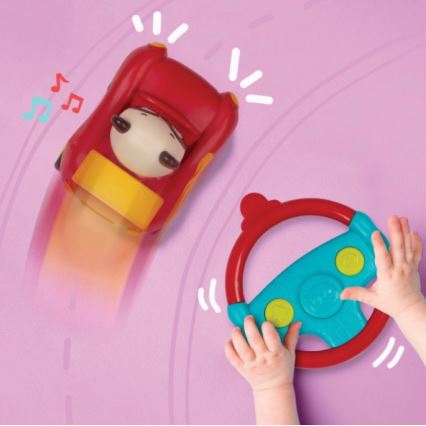 B-Toys - Fjernstyret bil Panda Bingo 4xAA + 2xAAA