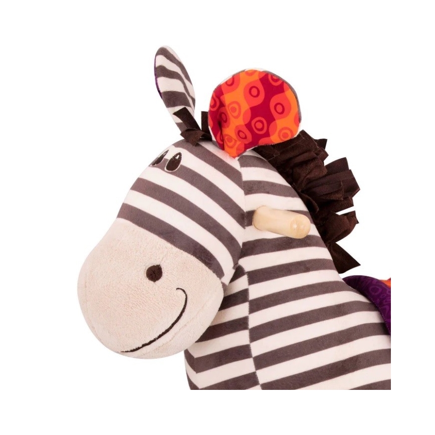 B-Toys - Gyngehest zebra KAZOO poppel