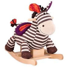 B-Toys - Gyngehest zebra KAZOO poppel