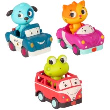 B-Toys - Lysende biler med melodi 3xAG13