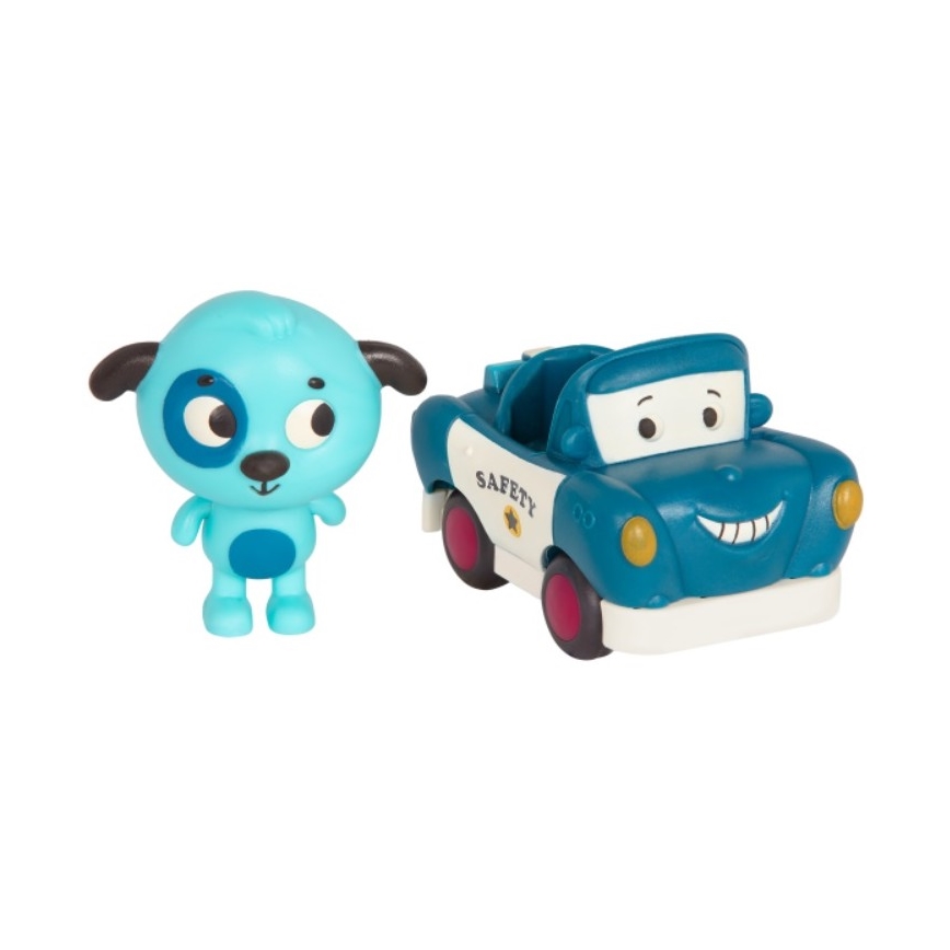 B-Toys - Lysende biler med melodi 3xAG13