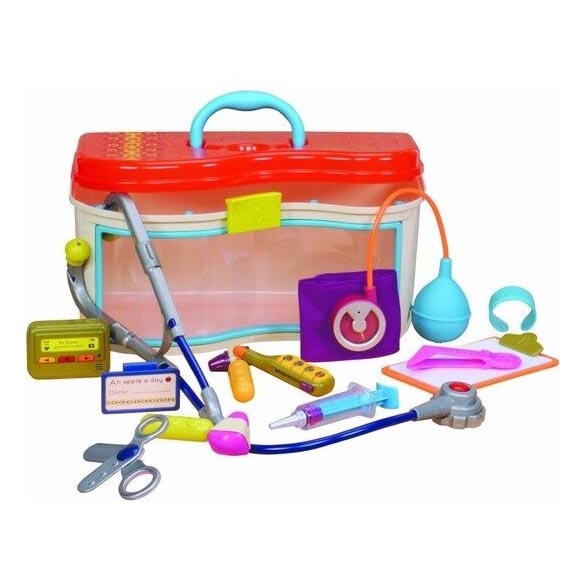 B-Toys - Lægekuffert Dr. Doctor 2xAAA + 3xAG13