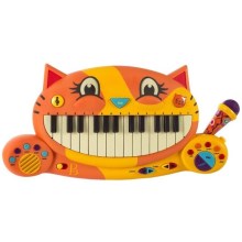 B-Toys - Piano med mikrofon til børn Cat 4xAA
