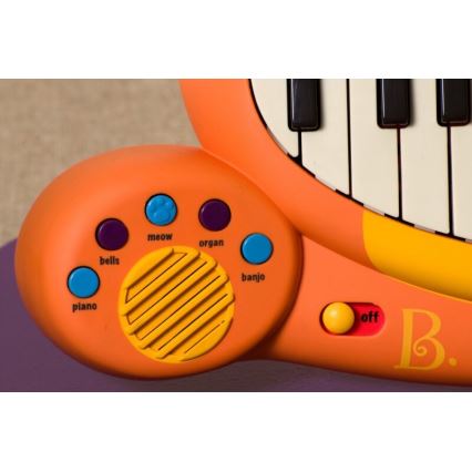 B-Toys - Piano med mikrofon til børn Cat 4xAA